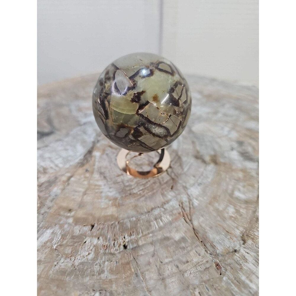 1pcs 241g Natural Septarian Sphere Crystal Healing Energy - CrystalCloud Company